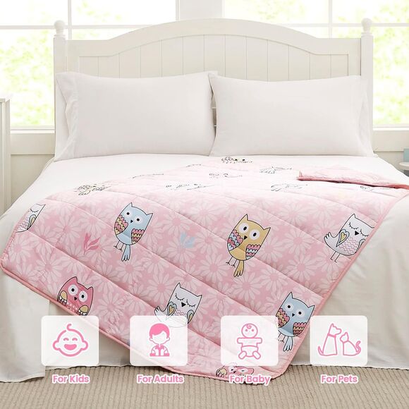 Topcee Weighted Blanket (7lbs 40'x60') Heavy, Breathable Cooling Blanket 7lbs. - Picture 2 of 13